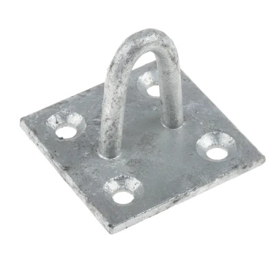 RS PRO Steel Zinc Plated Staple, 14 mm Hole Diameter, 50 mm Length, 50 mm Width, Model 750-711