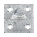RS PRO Steel Zinc Plated Staple, 14 mm Hole Diameter, 50 mm Length, 50 mm Width, Model 750-711