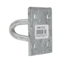 RS PRO Steel Zinc Plated Staple, 14 mm Hole Diameter, 50 mm Length, 50 mm Width, Model 750-711