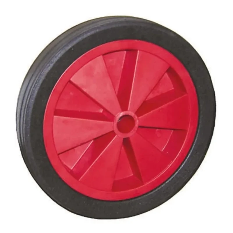 Guitel Hervieu Solid Rubber Trolley Wheel 260mm Diameter, 95mm Width, 125kg Load, Polypropylene Hub, GB26025-4/51R