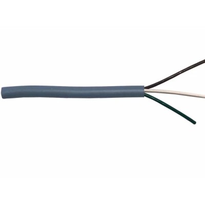 RS PRO Multicore Data Cable 3 Core 0.25 mm² 100m Grey PVC Sheath Stranded Copper 250V 195-9507