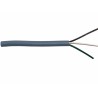 RS PRO Multicore Data Cable 3 Core 0.25 mm² 100m Grey PVC Sheath Stranded Copper 250V 195-9507