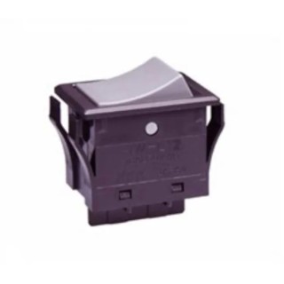 NKK Switches SPDT Rocker Switch, Panel Mount, Polyamide Housing, 16A, 250V AC/72V DC, IP67, JWL12RHA