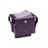 NKK Switches SPDT Rocker Switch, Panel Mount, Polyamide Housing, 16A, 250V AC/72V DC, IP67, JWL12RHA
