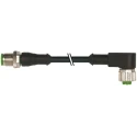 Murrelektronik Limited M12 Sensor Actuator Cable, 3 Way Male to 3 Way Female, Straight, 1.5 m 7000-40101-6330150