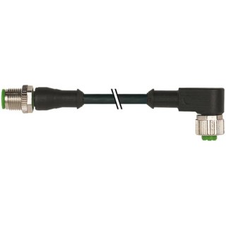 Murrelektronik Limited M12 Sensor Actuator Cable, 3 Way Male to 3 Way Female, Straight, 1.5 m 7000-40101-6330150