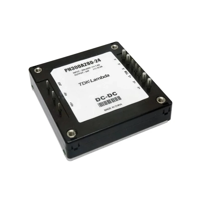 TDK-Lambda PH-A 280 DC/DC Converter 24V DC 12.5A 425V DC Input 200V Min Input 300W PCB Mount PH300A280-24