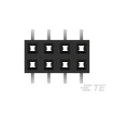 TE Connectivity AMPMODU Series PCB Socket 8-Contact, 2 Row, 2 mm Pitch, Surface Mount, Straight, Solder 2314846-8