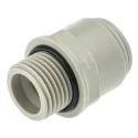 JG Speedfit Plastic Pipe Fitting Straight Adapter Acetal 1/2 in BSP 15 mm CM011514S