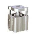 SMC Pneumatic Compact Cylinder 16mm Bore, 15mm Stroke, Double Acting, Aluminium Body, CDQMB16-15