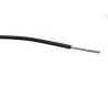 RS PRO Black Hook Up Wire 17 AWG, 32 x 0.2 mm Core Strands, Single Core, PVC Insulation, 100 m Reel, 1.5 kV AC 196-4333