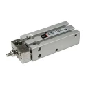 SMC Pneumatic Piston Rod Cylinder Double Acting CDU Series 40 mm Bore, 40 mm Stroke, Aluminium Alloy, CDUK20-40D
