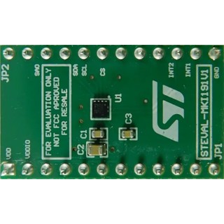 STMicroelectronics IIS2DLPC Adapter Board for Standard DIL24 Socket , Sensor Development Tool, RoHS, Italy