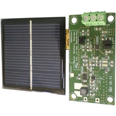STMicroelectronics Solar Battery Charger Development Kit, Boost Converter for SPV1040, L6924D, STEVAL-ISV012V1