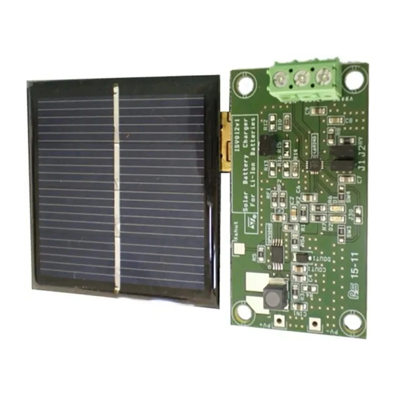 STMicroelectronics Solar Battery Charger Development Kit, Boost Converter for SPV1040, L6924D, STEVAL-ISV012V1