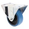 RS PRO Fixed Castor 90 kg Capacity 75 mm Wheel Rubber Steel Frame Zinc Plated 196-4933