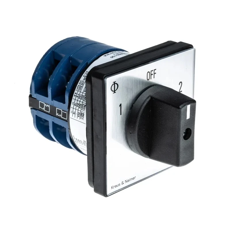 Kraus & Naimer 3 Position Rotary Knob Actuator 32A, Panel Mount, IP40, 690V, C26.A211/GBA001.E