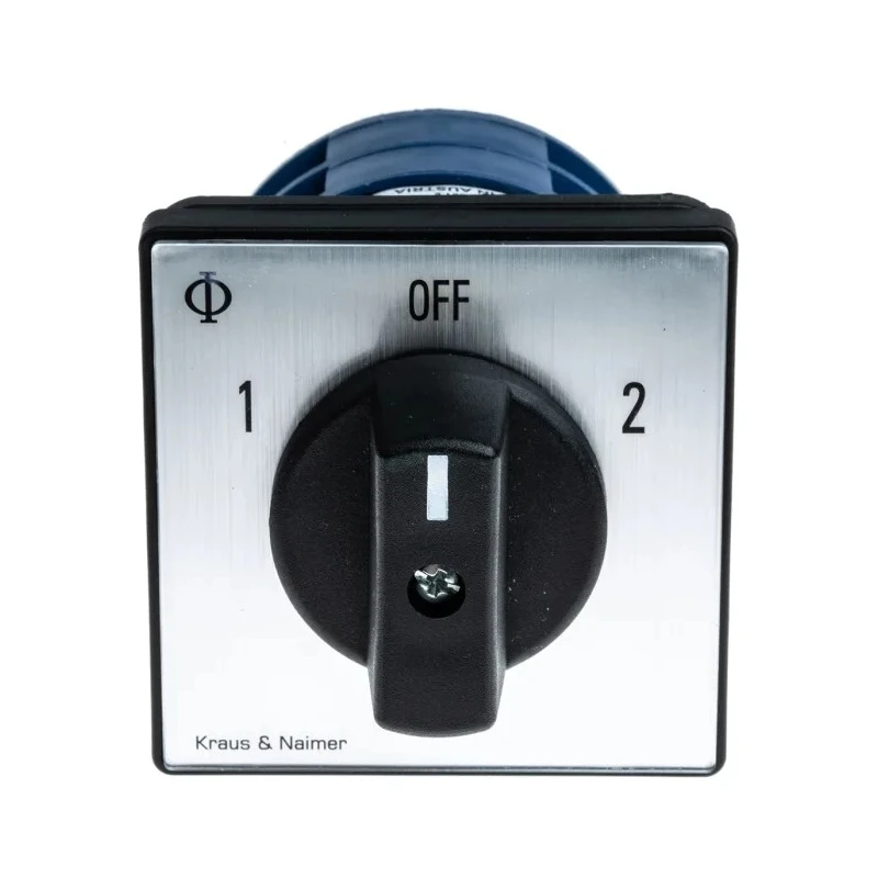 Kraus & Naimer 3 Position Rotary Knob Actuator 32A, Panel Mount, IP40, 690V, C26.A211/GBA001.E