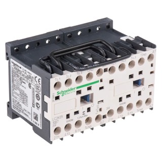 Schneider Electric TeSys K Contactor, 24V AC Coil, 3-Pole, 9A, 4kW, 690V AC, DIN Rail, LC2K0910B7