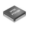 FTDI Chip Controller IC, 1-Channel, 3.3 - 3.63V, USB 2.0, LQFP 32-Pin, Surface Mount FT312D-32L1C-R