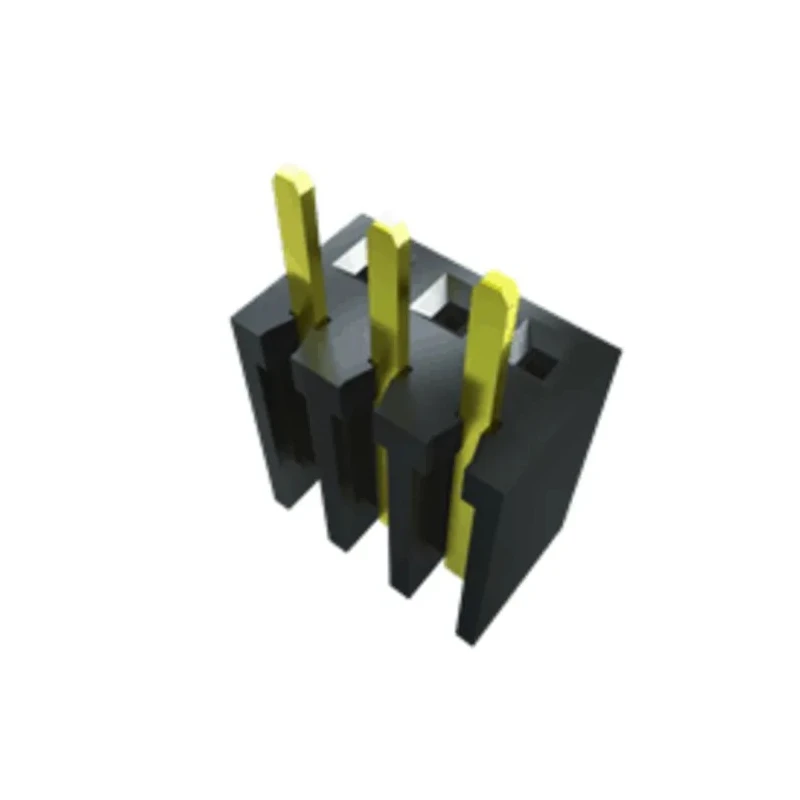 Samtec BSW Series Straight Surface PCB Socket, 6 Contacts, 2 Rows, 2.54mm Pitch, Solder, Black Thermoplastic BSW-103-04-S-D
