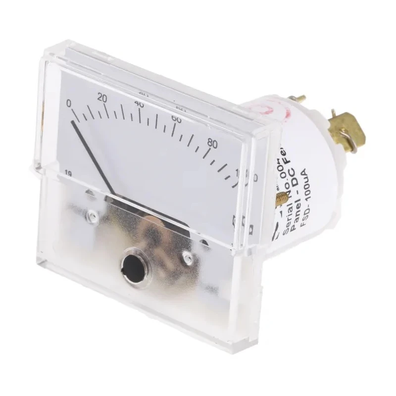 Sifam Tinsley Analogue Panel Ammeter, 25 A DC, ±2.5% Accuracy, Moving Coil, IS 10992