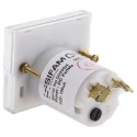 Sifam Tinsley Analogue Panel Ammeter, 25 A DC, ±2.5% Accuracy, Moving Coil, IS 10992