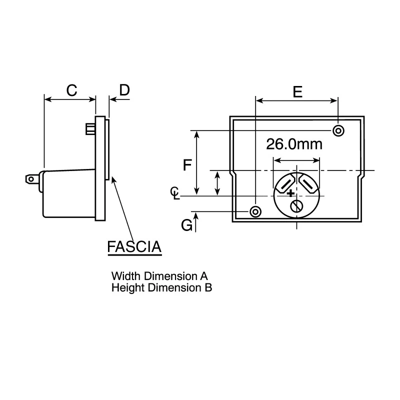 Sifam Tinsley Analogue Panel Ammeter, 25 A DC, ±2.5% Accuracy, Moving Coil, IS 10992