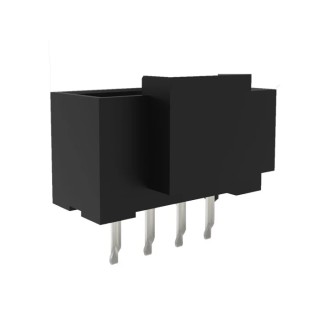 Molex KK Plus 250 Series Straight Through Hole PCB Header, 4 Contacts, 2.5 mm Pitch, 1 Row, Shrouded, 6.5A, 250V 207843-0004