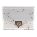Sifam Tinsley Analogue Panel Ammeter 25 A AC/DC, 32.3 mm x 73.7 mm, ±1.5 to ±2.5% Accuracy, Moving Coil IS 11002