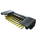 Samtec FSH Series Right Angle Surface PCB Header, 10 Contact(s), 1.27 mm Pitch, 2 Row, Shrouded FSH-105-04-L-RA