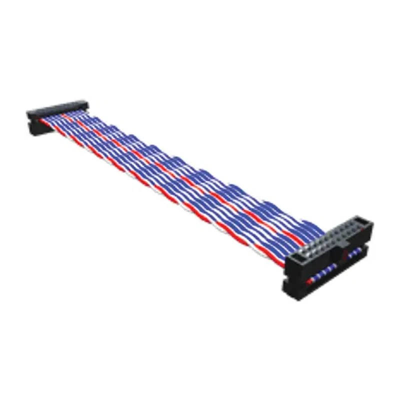 Samtec FFTP Series Ribbon Cable IDC 1.27 mm Pitch Polyvinyl Chloride 457.2 mm Length FFTP-25-D-18.00-01-N