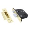 Legge Sash Lock Lever, 5 Levers, 1000 Differs, Brass Forend, Steel Case, 109x68 mm, N5642.PB