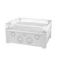 RS PRO Grey Transparent Lid Polycarbonate General Purpose Enclosure IP65 IK08 IK07 201x163x98 mm 197-2028