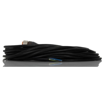 Lumberg Automation Female 5 Way Sensor Actuator Cable, PVC Jacket, IP65/IP67, 10m, 60V, Straight 51489 RKT 5-289/10 M