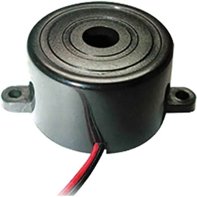 RS PRO Piezo Buzzer Transducer 73 dB Screw Continuous External 14.5 mm 3–20 V DC 196-7656