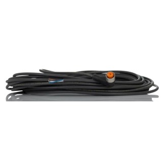 Lumberg Automation Female 4-Way M12 to Free End Sensor Actuator Cable 10m Polyurethane Black 16978 RKWT/LED P 4-225/10 M