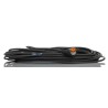 Lumberg Automation Female 4-Way M12 to Free End Sensor Actuator Cable 10m Polyurethane Black 16978 RKWT/LED P 4-225/10 M