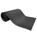 Coba Europe Anti-Fatigue Mat Polyvinyl Chloride, Cross Ribbed, 10m x 590mm x 11.5mm, Black DS010610