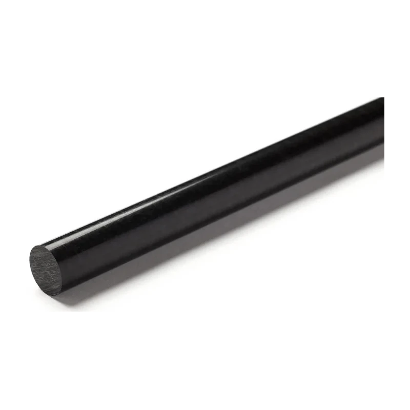 RS PRO Black Acetal Rod, Delrin, 1 m Length, 70 mm Diameter, High Strength 197-4362