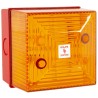 Clifford & Snell Amber Flashing Beacon Bulkhead Mount, 265V AC, Xenon, IP65 FL40