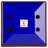 Clifford & Snell SD40 Series Blue Beacon 28.5V DC Steady LED IP65 Bulkhead/Wall Mount