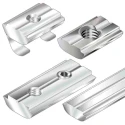 Bosch Rexroth M5 Swivel-In Sliding Block Connecting Component, Groove Size 10 mm, Galvanised Steel, 3842529298