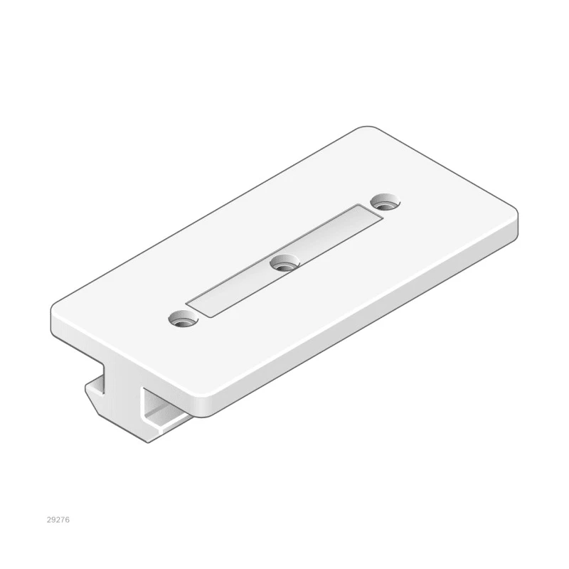 Bosch Rexroth S8 Sliding Element Connecting Component, Polyoxymethylene, Groove Size 10 mm, Length 80 mm 3842530329