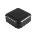Hammond Polycarbonate PCB Enclosure 120mm x 120mm, Black, IP68, UL94-5VA, Model 1557D2BK