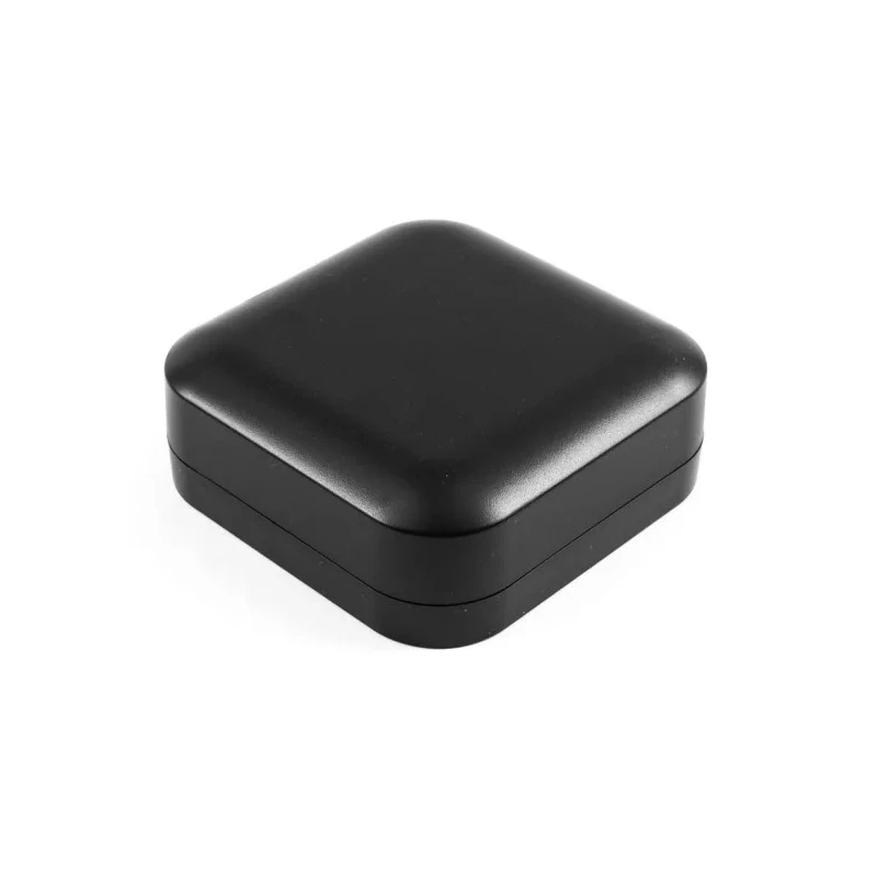 Hammond Polycarbonate PCB Enclosure 120mm x 120mm, Black, IP68, UL94-5VA, Model 1557D2BK
