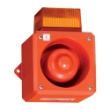 Clifford & Snell Amber Beacon-Sounder Combination, IP65, LED, Bulkhead/Wall Mount, 3V DC, 105dB, 32 Tones YL5/ISC/T4/A/RF