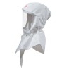 3M White Polypropylene Protective Hood, Reusable, Dust Resistant, Liquid Splash Resistant S-707