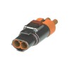 Amphenol Industrial Heavy Duty Power Connector Cable Crimp 2 Way 60A 1.0kV PL182X-61-4