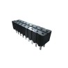 Samtec CES Series Straight Through Hole PCB Socket 10-Contact 2 Row 2.54 mm Pitch Solder CES-110-01-G-D